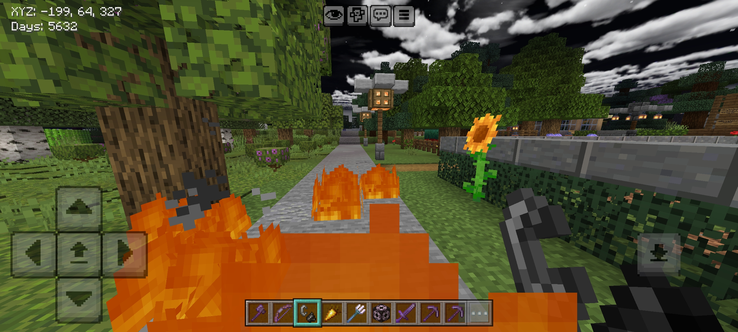 SG UI Pack - FPS Boost, Clean UI, PVP Resource Pack MCBE — screenshot 8