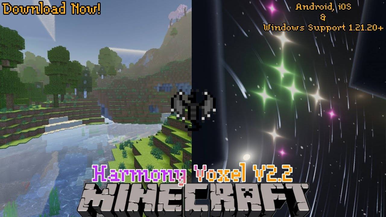 Harmony Voxel shader for RenderDragon — screenshot 1