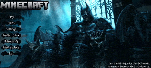 Animated Batman UI — screenshot 2