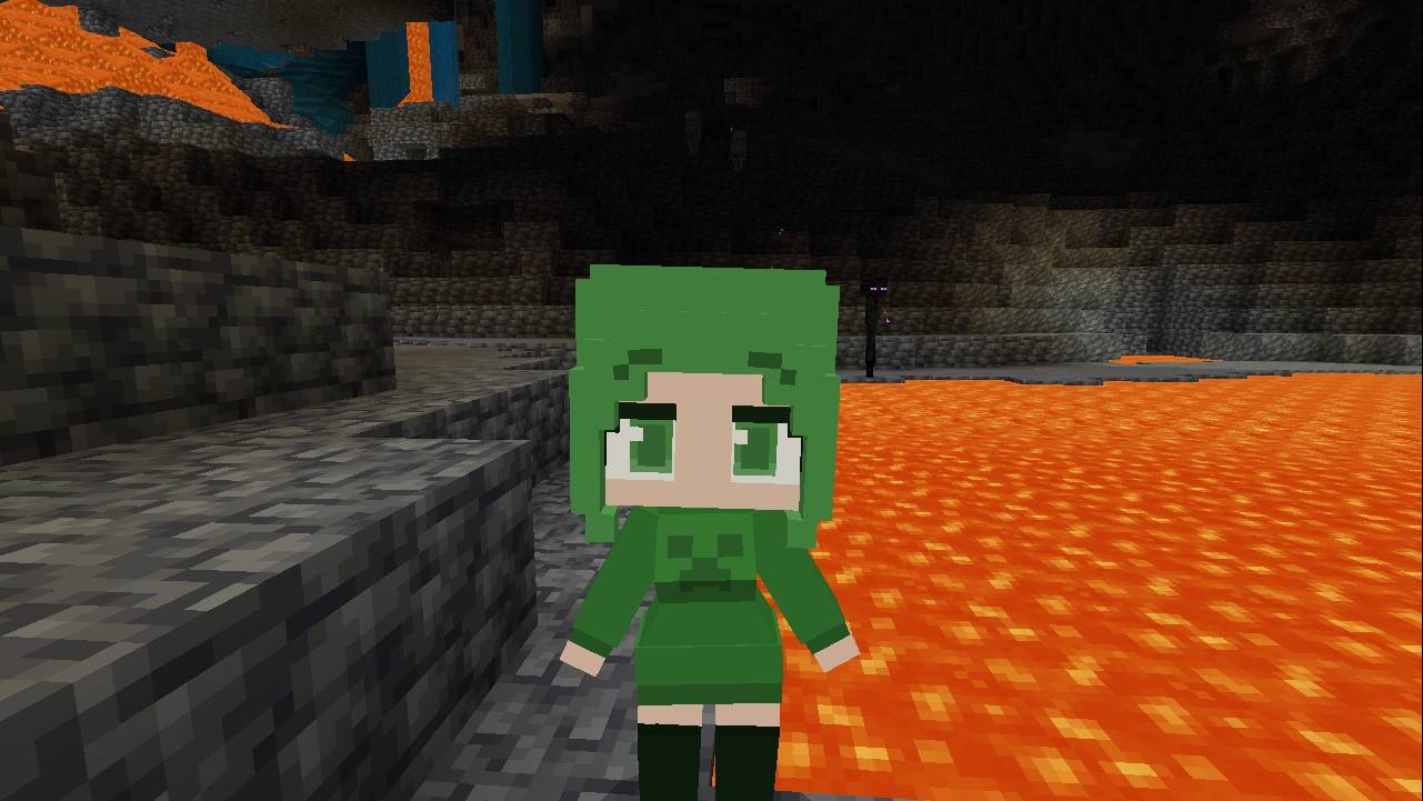 Creeper Girls [Bedrock] — screenshot 2