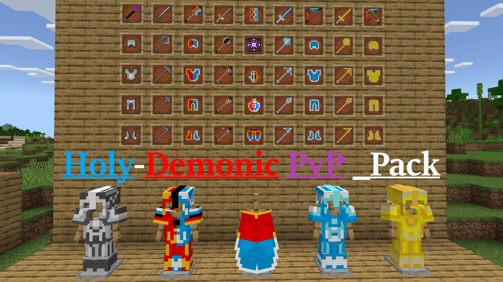 Holy-Demonic PvP Pack [MCPE] — screenshot 3