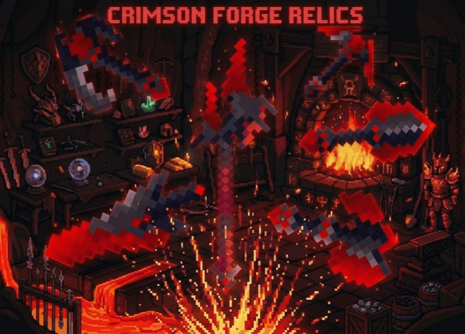 Crimson forged relics — screenshot 1