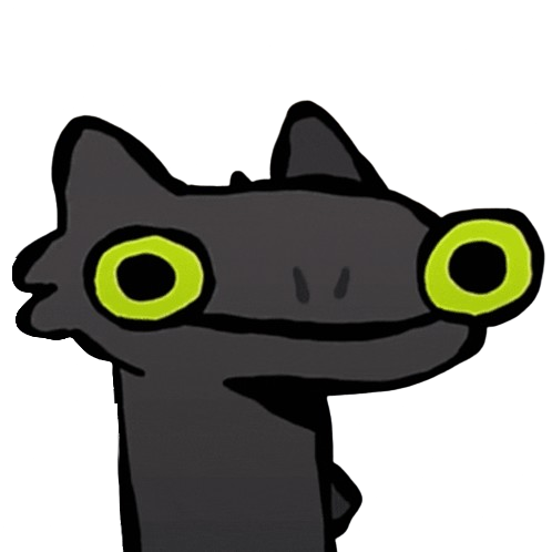 Toothless animated totem