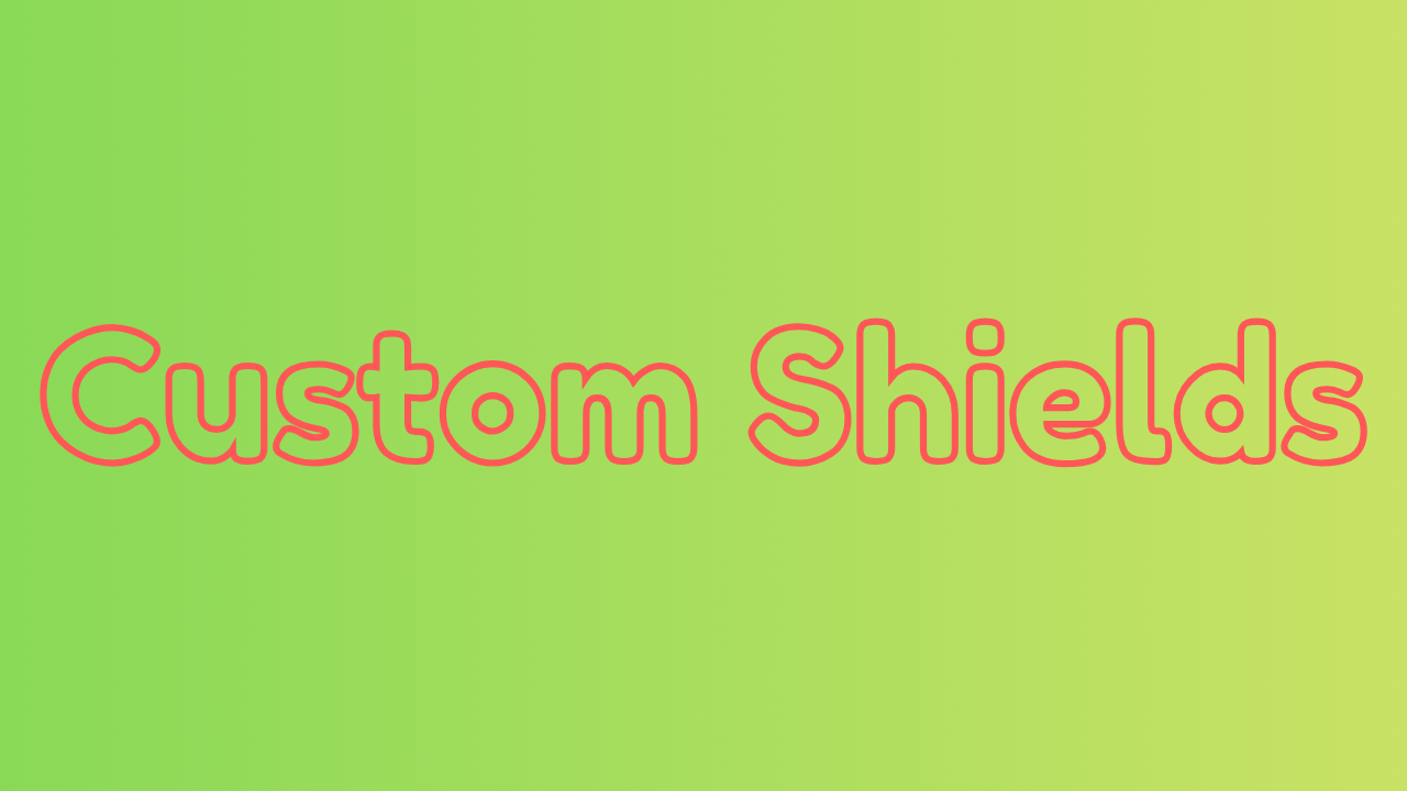 Mint Dino's Custom Shields — screenshot 1