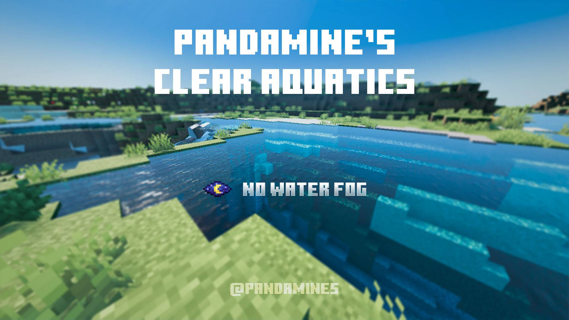 PandaMine's Clear Aquatics - (Clear Water + No Water Fog) | Fancy + Vibrant Visuals Support — screenshot 1