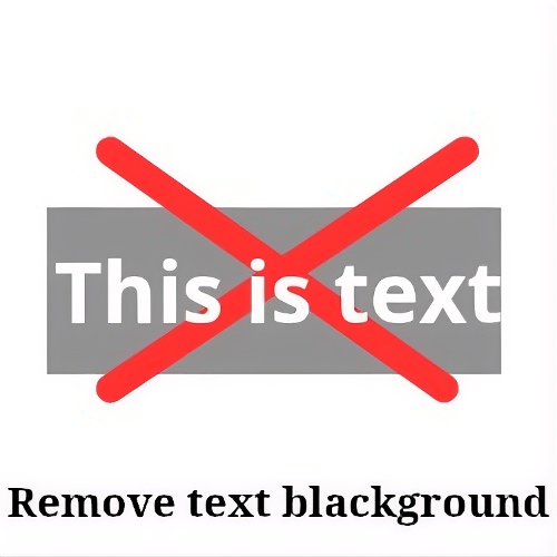 Clean Chat & Scoreboard: No Black Backgrounds