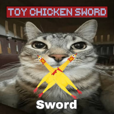 Toy Chicken Sword