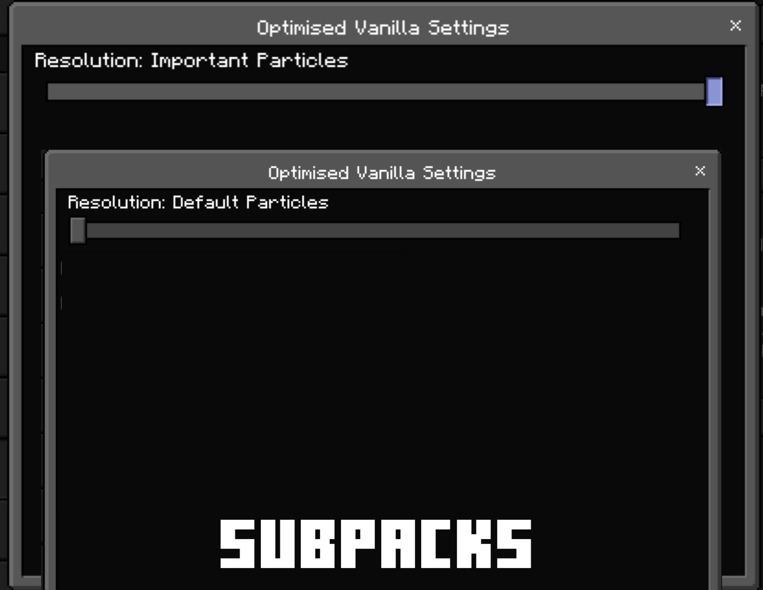 Optimised Vanilla — screenshot 1