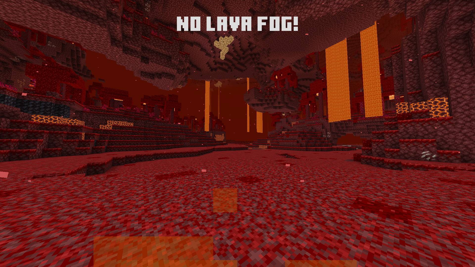 PandaMine's Better Low Fire - (Low Fire + No Lava Fog + No Nether Fog) — screenshot 2