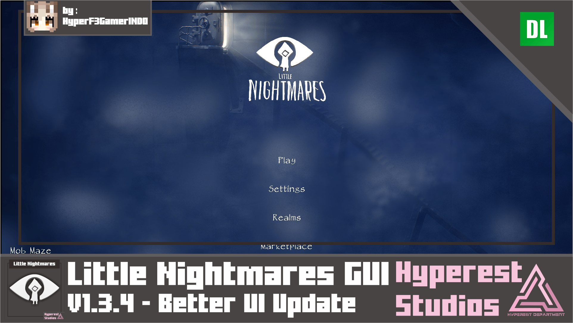 Little Nightmares GUI | v1.3.4 Better UI Update — screenshot 1