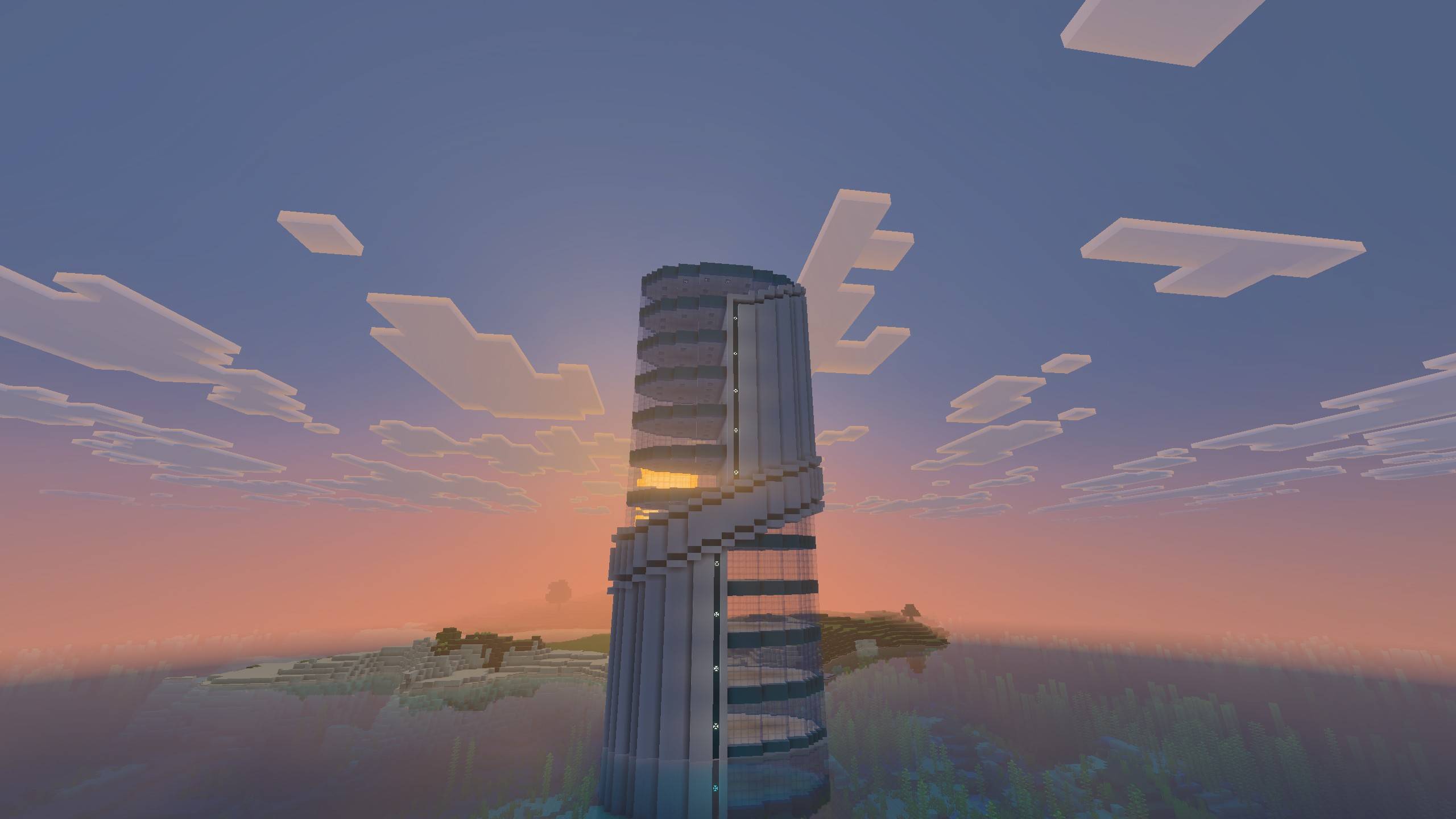 Modern Futuristic Skyscraper Schematic / Structure — screenshot 4