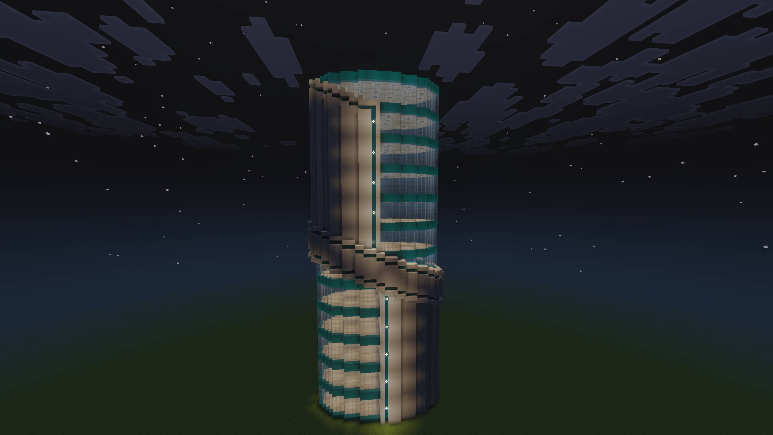 Modern Futuristic Skyscraper Schematic / Structure — screenshot 5