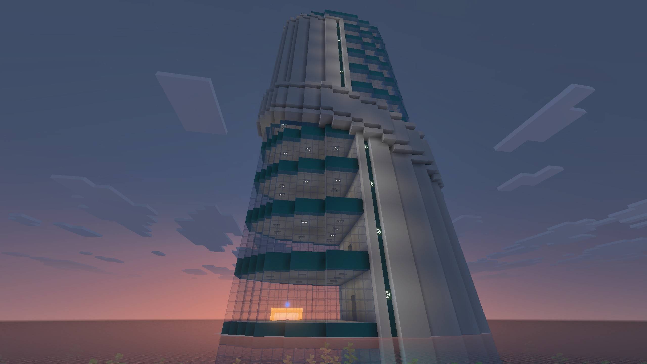 Modern Futuristic Skyscraper Schematic / Structure — screenshot 6