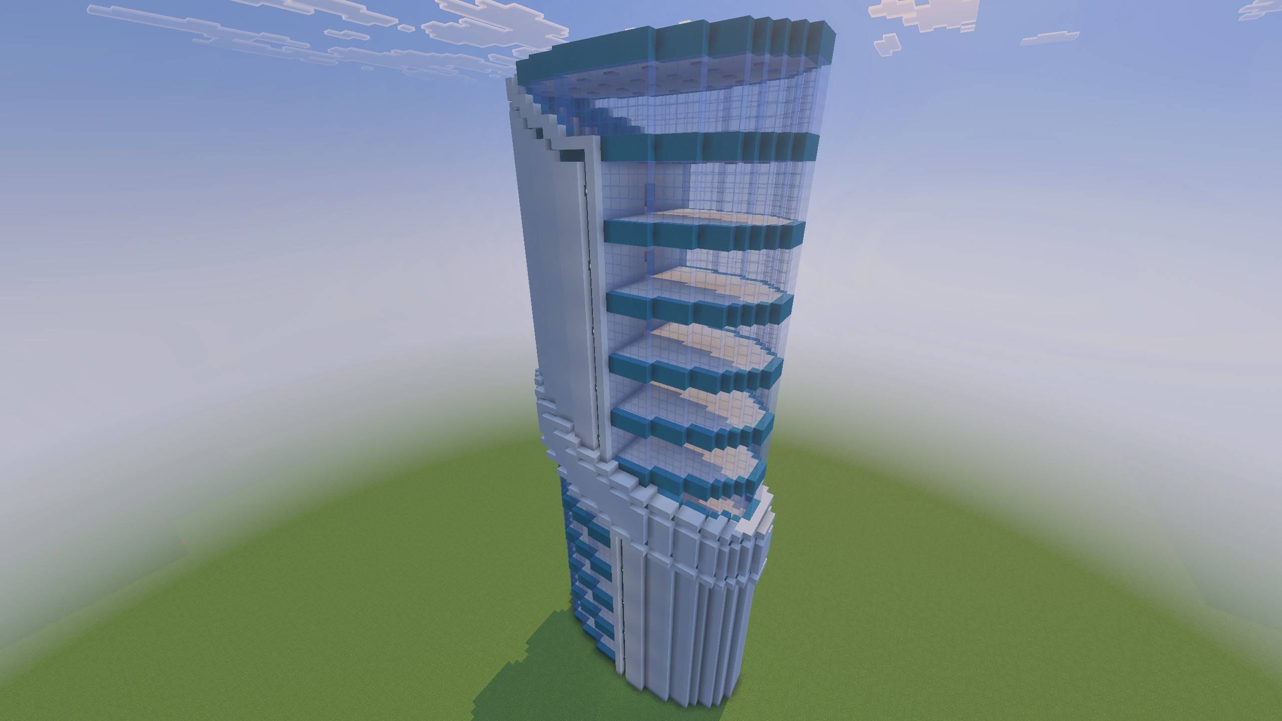 Modern Futuristic Skyscraper Schematic / Structure — screenshot 7
