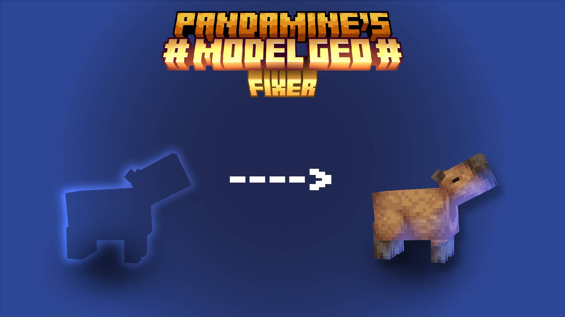 PandaMine's Model Geometry Fixer (Bugged blocks fix) — screenshot 1