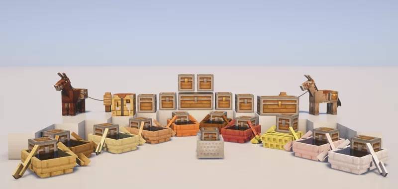 Andesite Chests + Crafting Table — screenshot 2