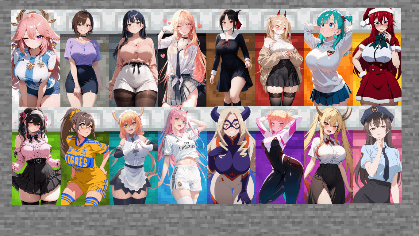 anime waifu Beds #22and21 — screenshot 1