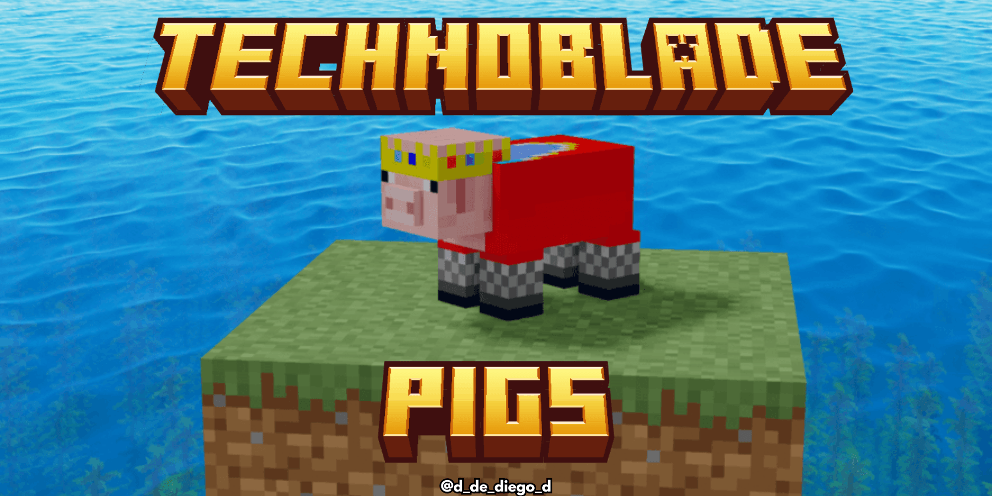 Pigs Technoblade — screenshot 1