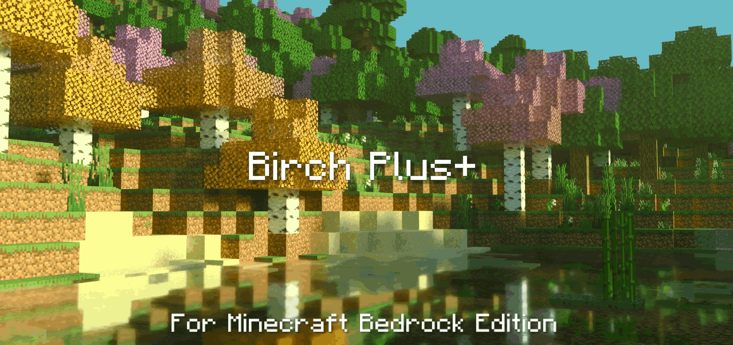 Birch Plus+ Texture Pack v1.3 — screenshot 1