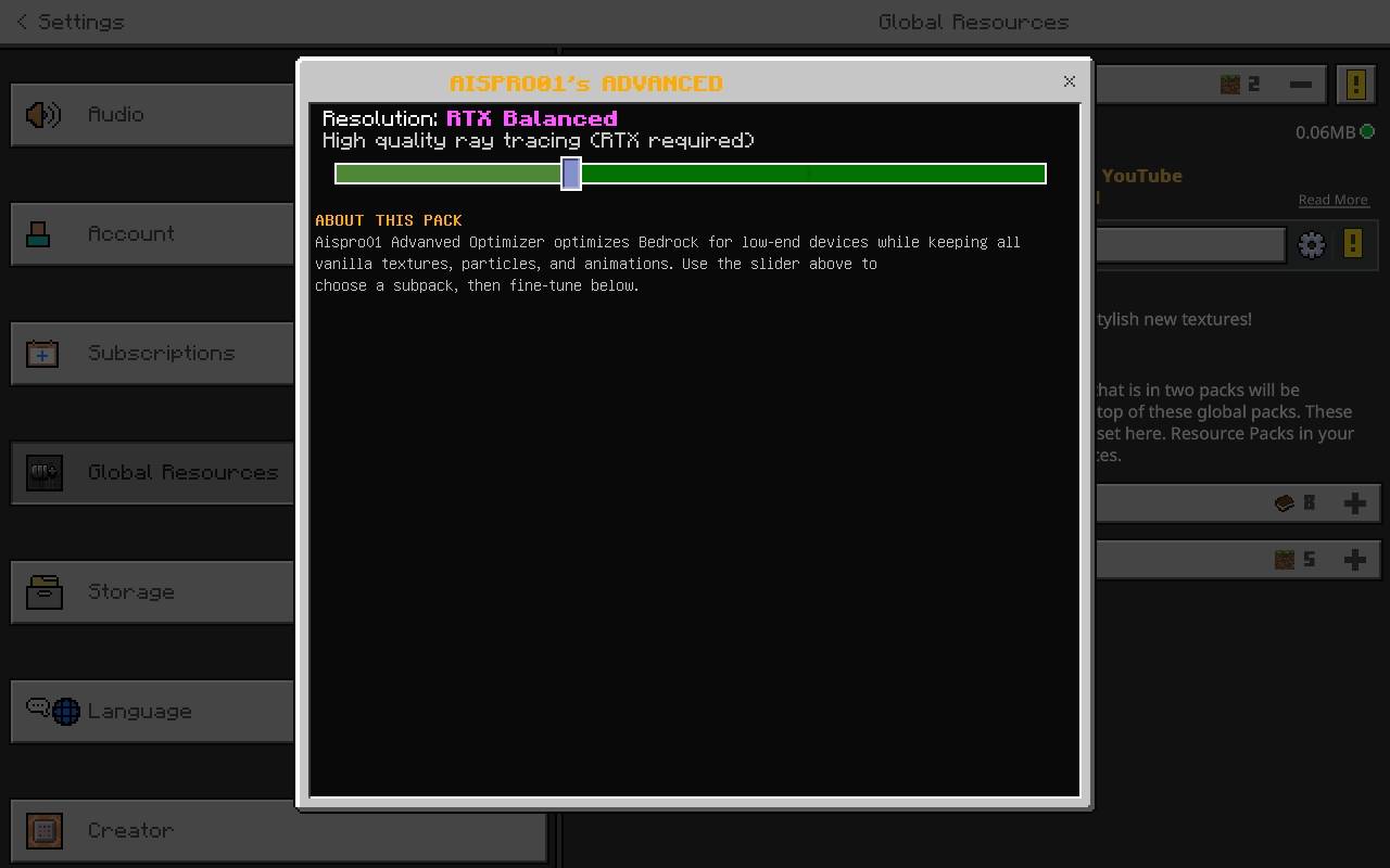 Aispro01's Advanced Optimizer — screenshot 2