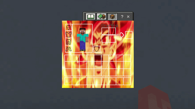 Super Saiyan God Goku UI Inventory — screenshot 1