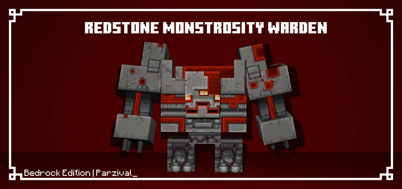 Redstone Monstrosity Warden — screenshot 1