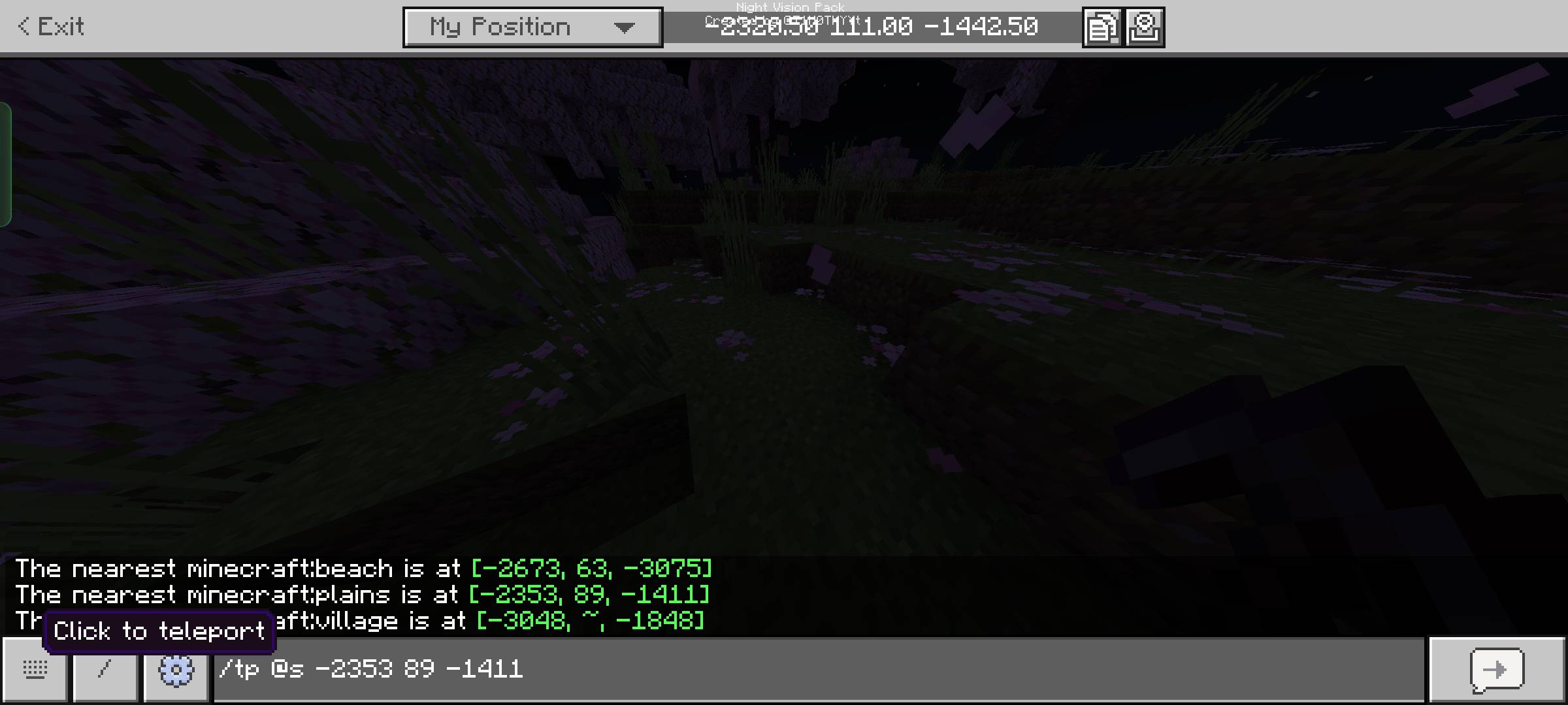 Java Locate Command — screenshot 2