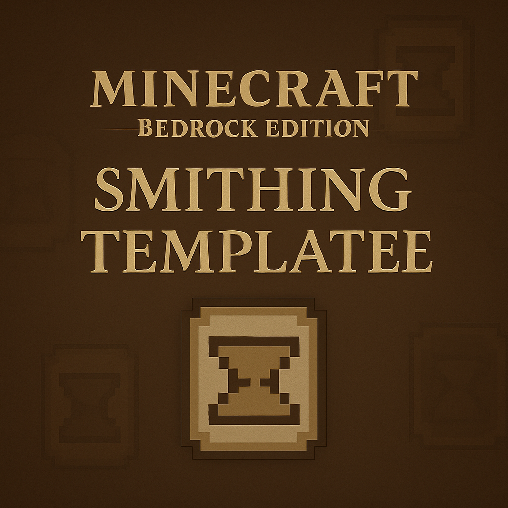 SMITHING TEMPLATES DESCRIPTIONS