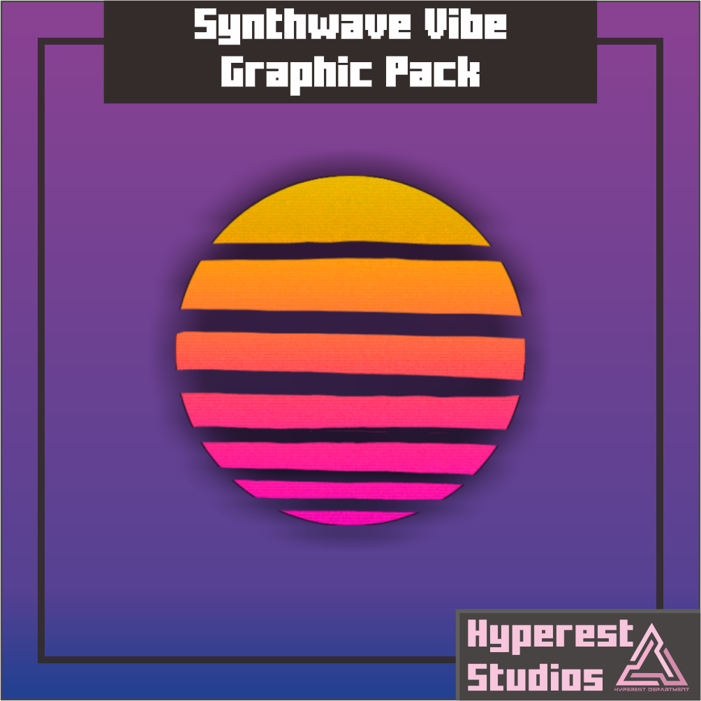 Synthwave Vibe Graphic Pack | v1.0.0 Alpha Release