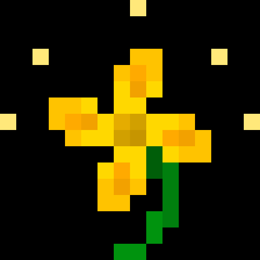 Glowing Flowers for Newb Shader & Variants