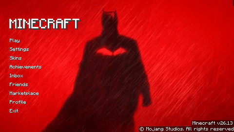 Animated Menu: Batman in Heavy Rain — screenshot 1