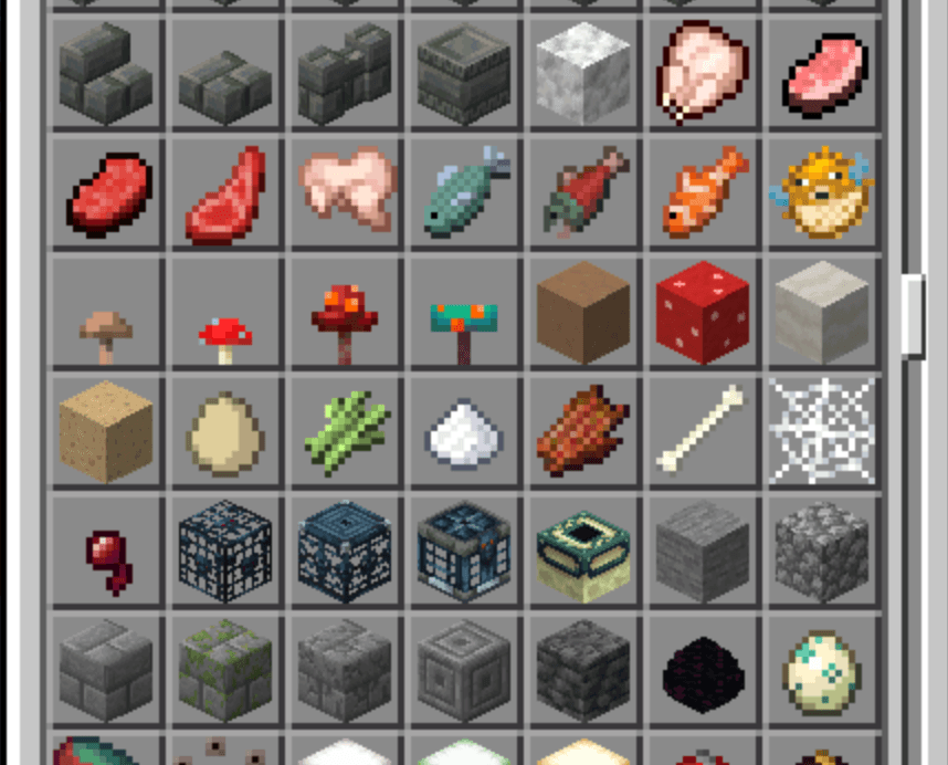 Old nostalgic food and item textures — screenshot 1