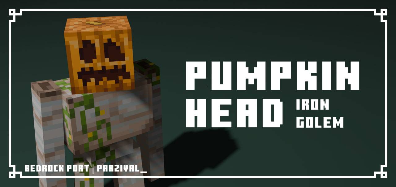 Pumpkin Head Iron Golem — screenshot 1