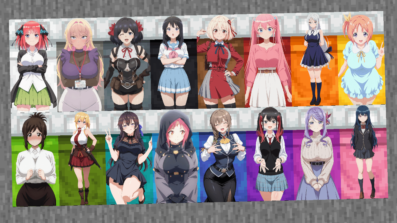 anime waifu Beds #27 — screenshot 1