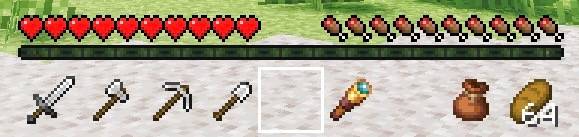 CLEAR HOTBAR 1.1 — screenshot 2