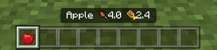 Hunger and Saturation Points (Outdated) - Won't work — screenshot 2