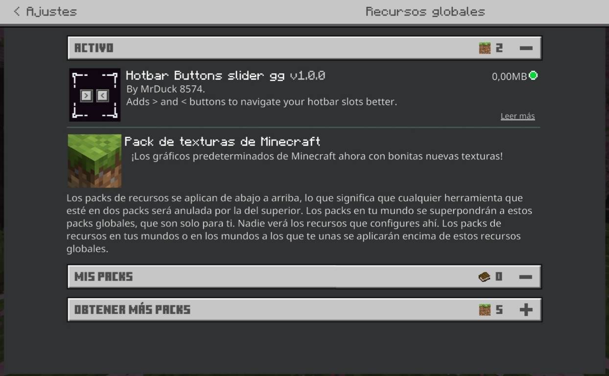 Hotbar buttons slider gg — screenshot 2