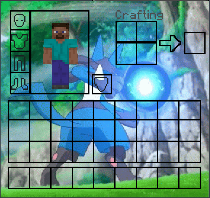 Lucario UI Inventory — screenshot 2