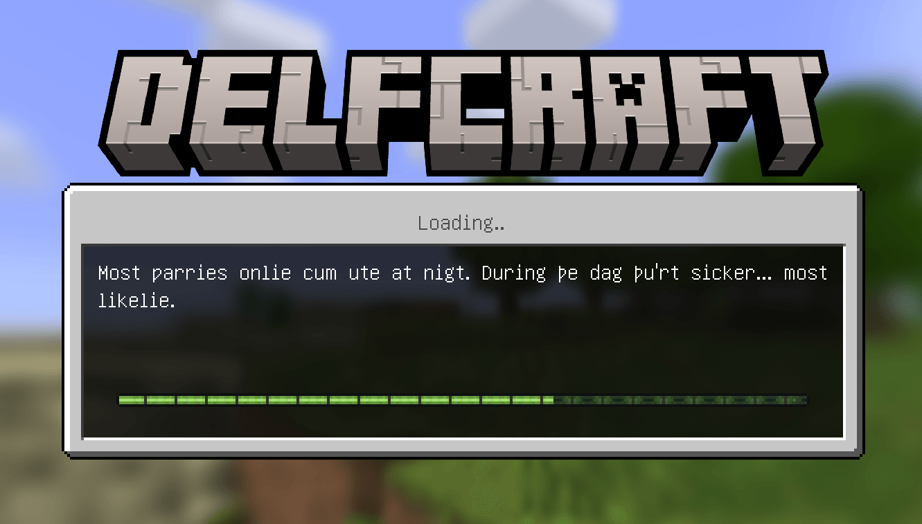 Delvecraft - Better Anglish Translation — screenshot 4