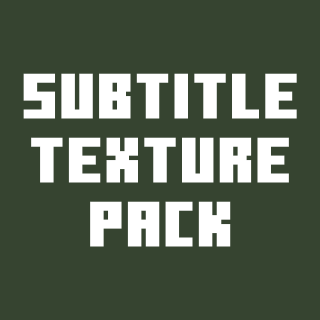 Logo Subtitle Pack