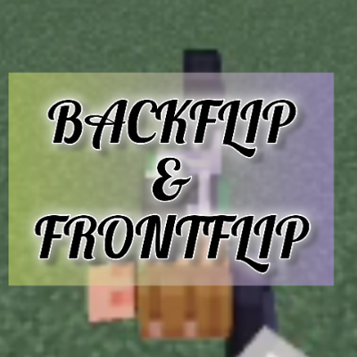 Backflip and frontflip