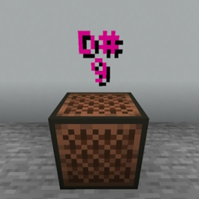 Noteblock Note Display