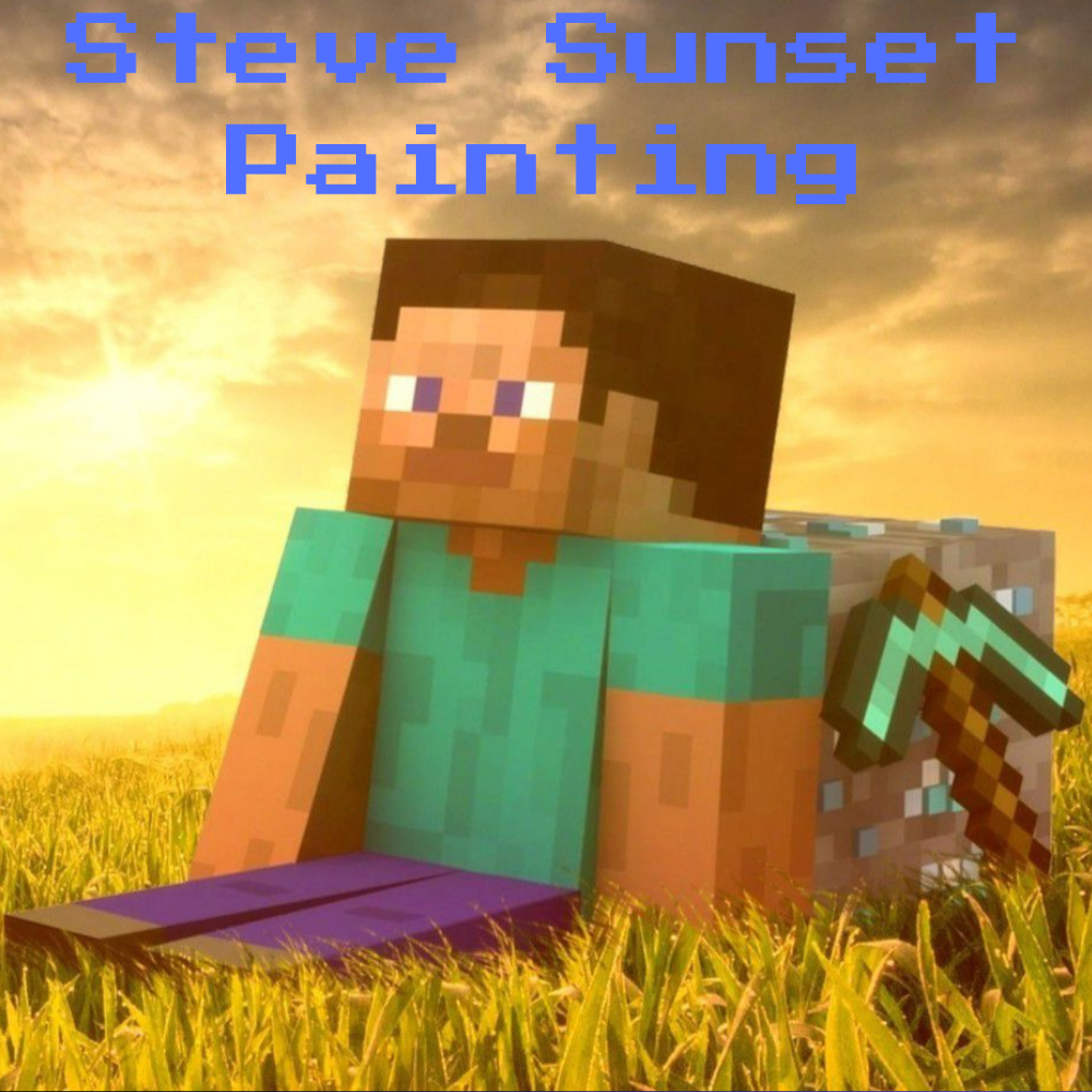 Steve Sunset Painting