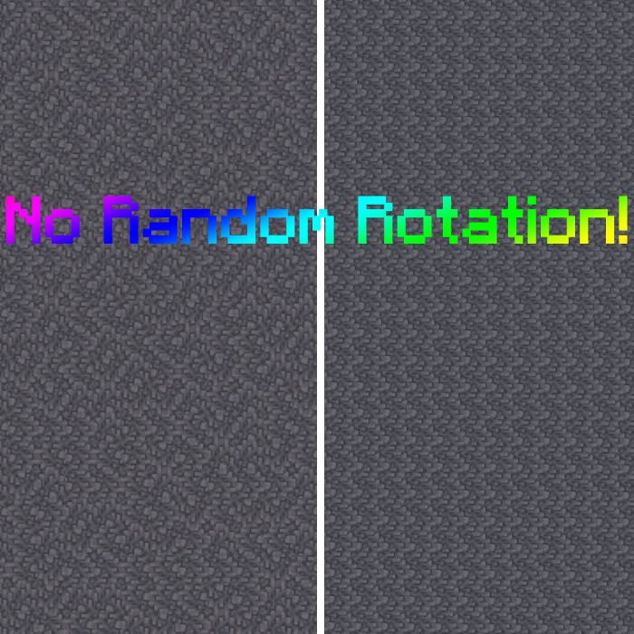 No Random Block Rotations