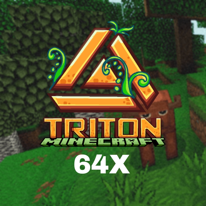 Triton With Ferns 64x64