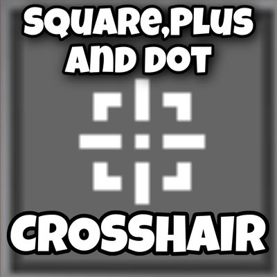 Square plus and circle Crosshair