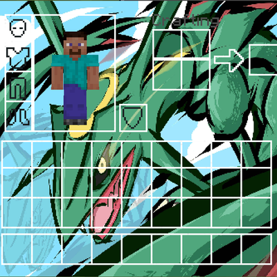 Pokemon Rayquaza UI Inventory