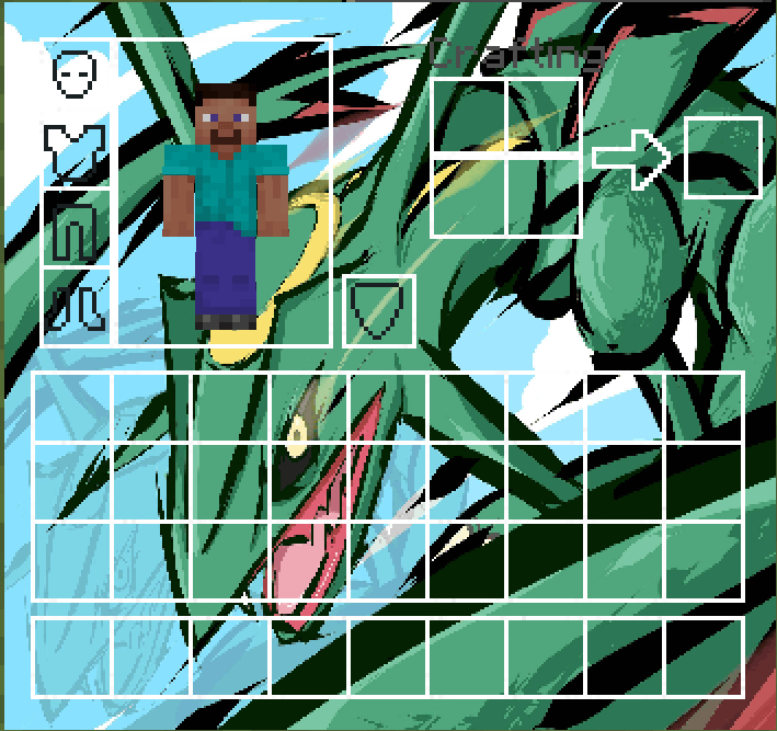 Pokemon Rayquaza UI Inventory — screenshot 1