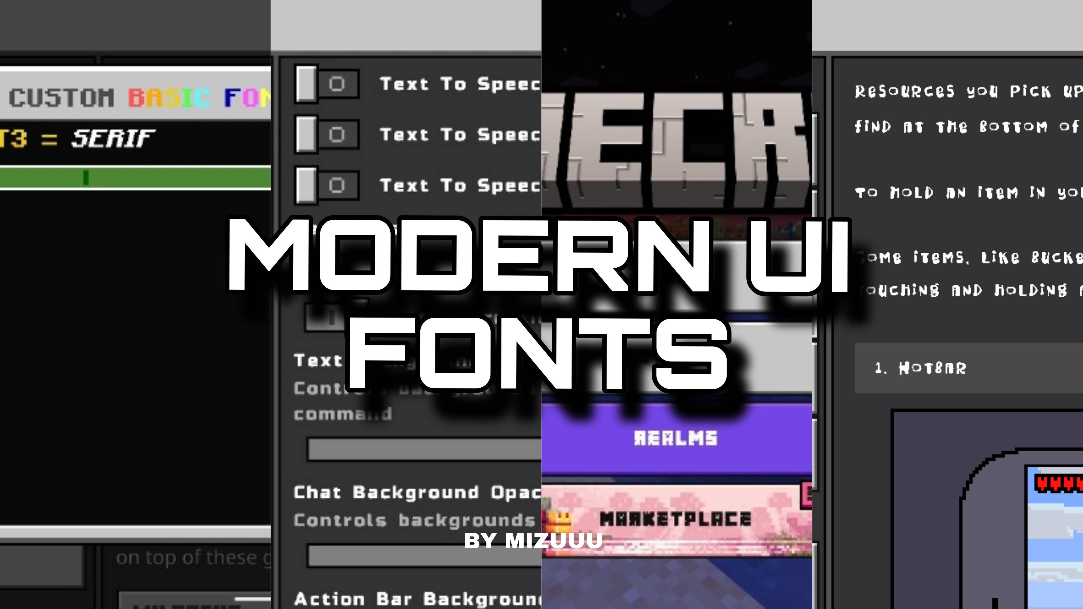 MODERN UI FONTS V1 — screenshot 1