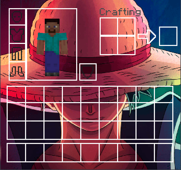 Luffy Straw Hat UI Inventory — screenshot 1